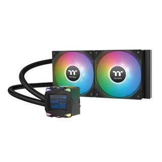 Thermaltake 曜越 LA240-S ARGB Sync 液晶顯示一體式水冷 綠風潮