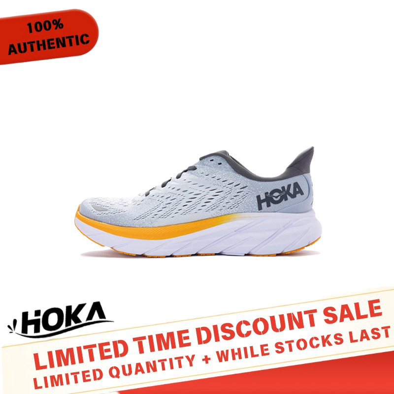 (100% 正品)HOKA ONE ONE CLIFTON 8 運動鞋 1119393BFPA 限時優惠 - 5 年保修