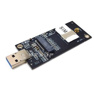 💗心動貨 💗#熱賣NGFF M2 3G/4G/5G WWAN模塊轉USB 3.0測試轉接板/頭 帶SIM槽 移遠