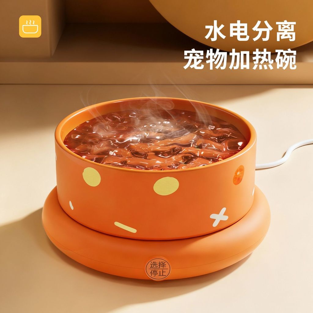 台灣出貨臺灣出貨恆溫貓咪飲水機酸奶機冬季加熱喝水碗貓碗寵物陶瓷保溫喂水飲水器