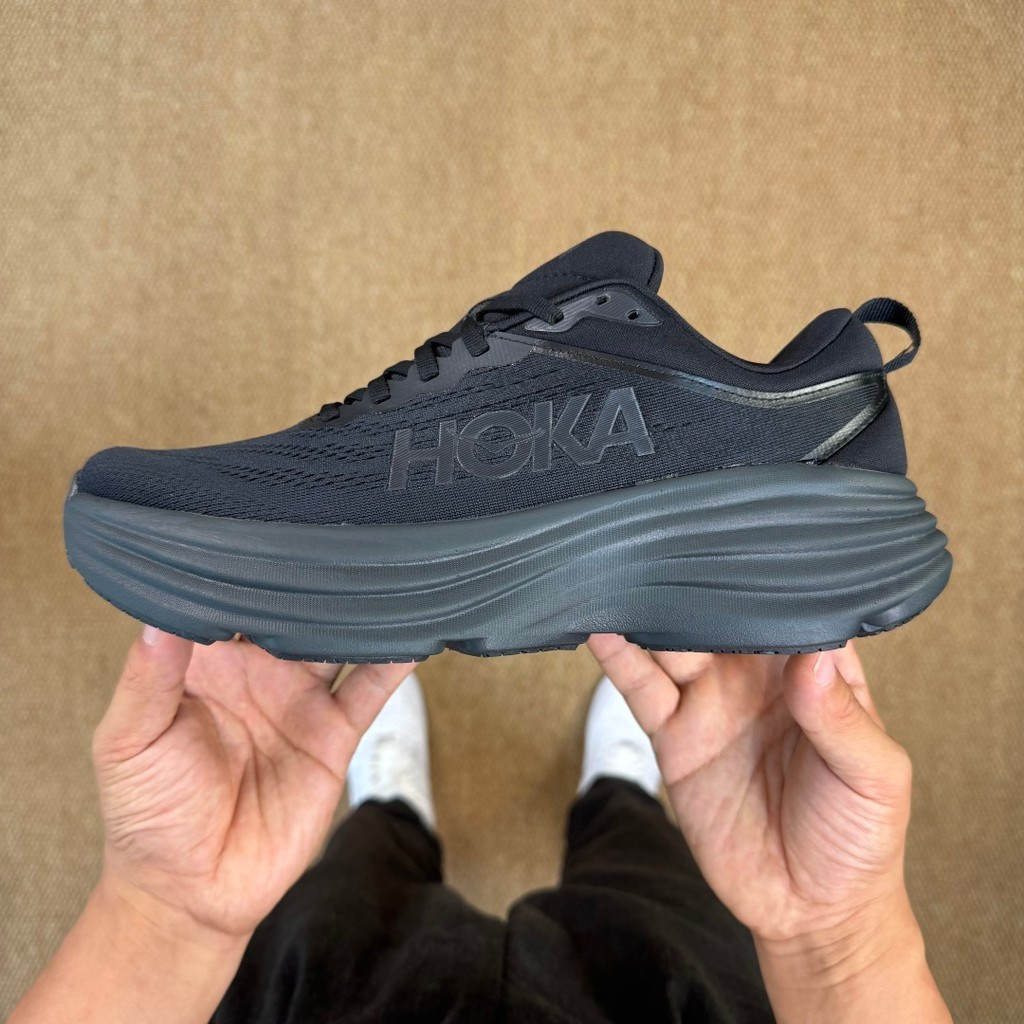 HOKA ONE Bondi 8 專業跑鞋適合戶外透氣帶緩衝適合男士女士