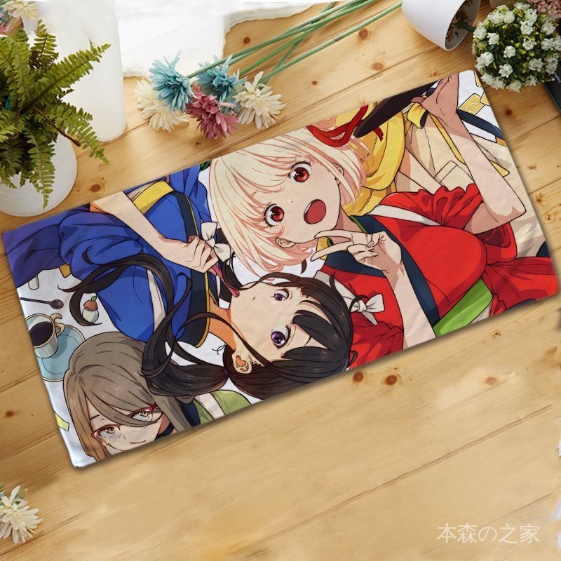 ✨免運✨井之上瀧奈 動漫週邊 二次元動漫莉可麗絲井之上瀧奈錦木韆束週邊毛巾洗臉巾浴巾定製 WPJZ