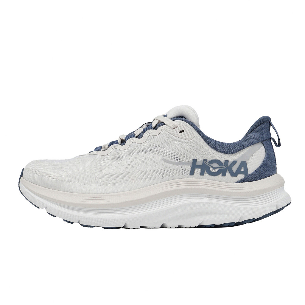 Hoka 慢跑鞋 Kawana 3 女鞋 米白 藍 輕量 緩震 訓練 1171893GFD [ACS]