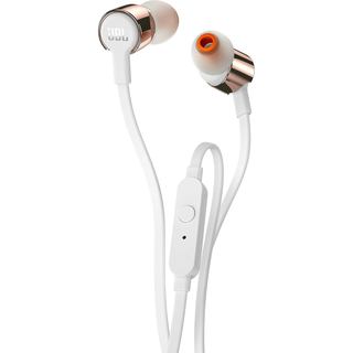 JBL Harman T290 純重低音運動耳塞式有線 3,5 毫米耳機 - 玫瑰金