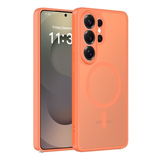 銀盾膚感磁吸 霧面防指紋 三星S26Ultra S25FE S24+ S23 S22 A57 A37 A17 防摔手機殼