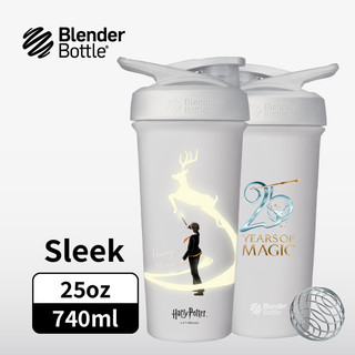 Blender Bottle Sleek按壓式不鏽鋼水壺/ 哈利波特/ 25週年哈利波特/ 25oz/ 740ml eslite誠品