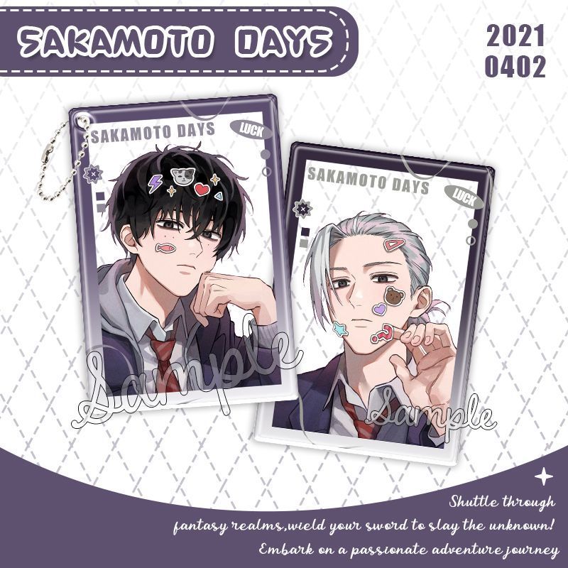 精選推薦3.4🌈阪本日常動漫新款透卡阪本太郎阪本太郎陸少糖阪本花周邊合影卡谷