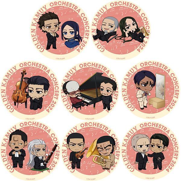 🌸臺灣出貨🌸 黃金神威 周邊 徽章 阿希莉帕 谷垣源次郎 杉元佐一 吧唧