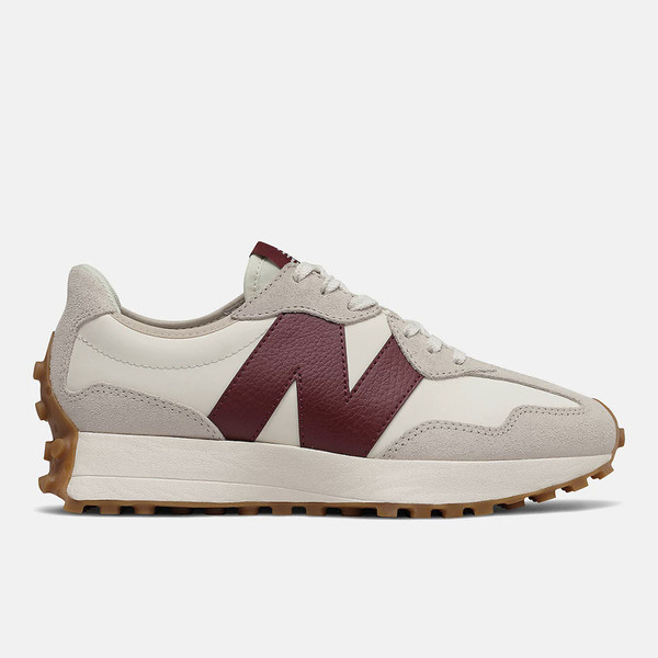 New Balance WS327KA 女 休閒鞋 運動 經典 復古 B楦 流行 穿搭 NB 327 皮革 酒紅