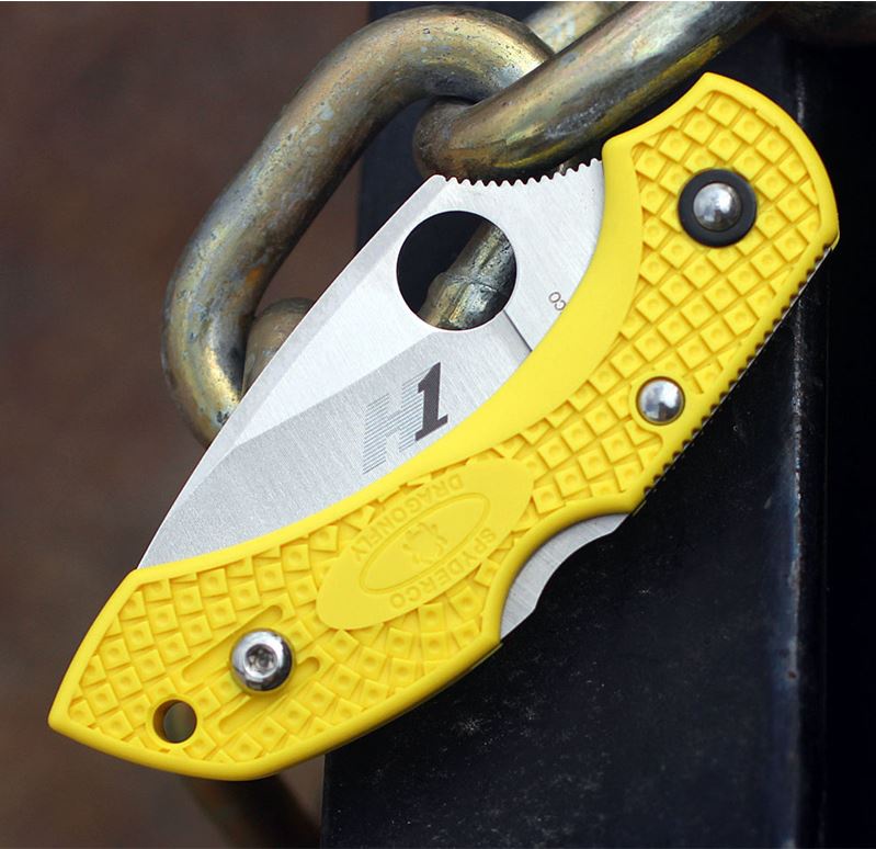 詮國 Spyderco 蜘蛛 Dragonfly 2 蜻蜓2代水中小刀 平刃h 1鋼 C28pyl2 蝦皮購物