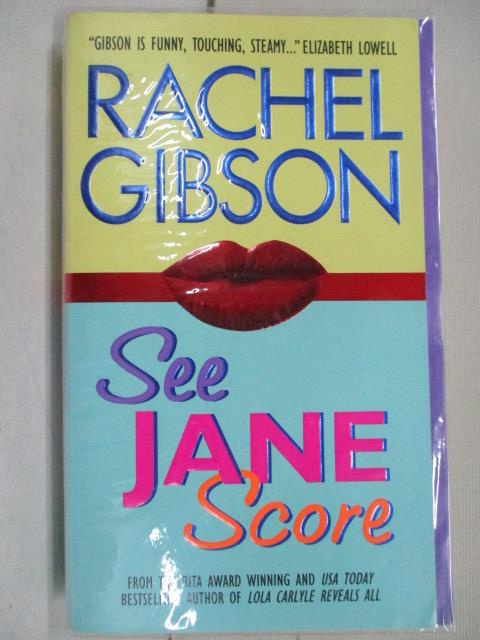See Jane Score_Rachel Gibson【T9／原文小說_M3U】書寶二手書