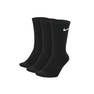 [FLOMMARKET] Nike Everyday Lightweight 長薄襪 三雙一組 黑 SX7676-010
