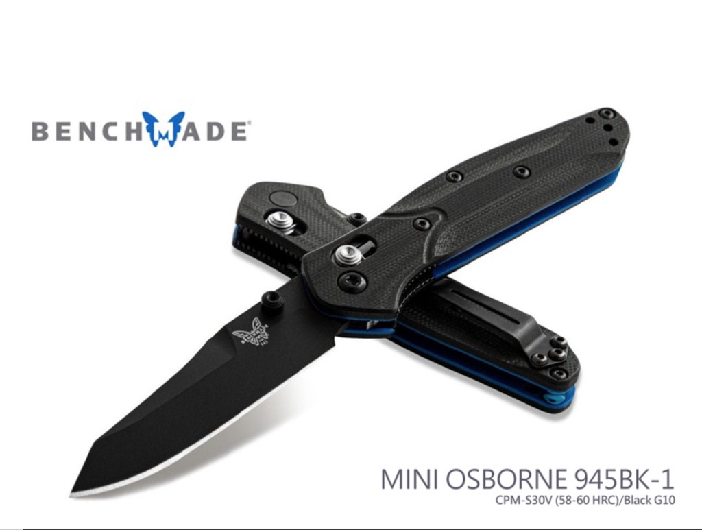 benchmade / Mini Osborne 945 BK-S30V 本物