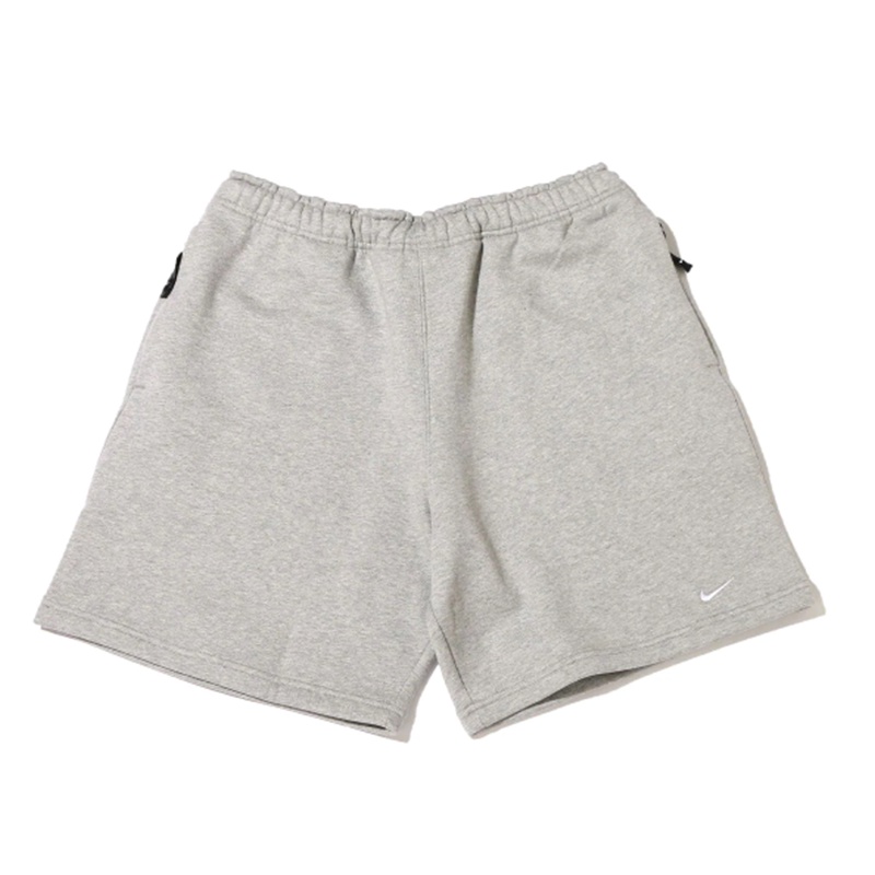 [FLOMMARKET] Nike Lab As U Nrg Solo Swoosh Flc  厚鋪棉 短褲 灰