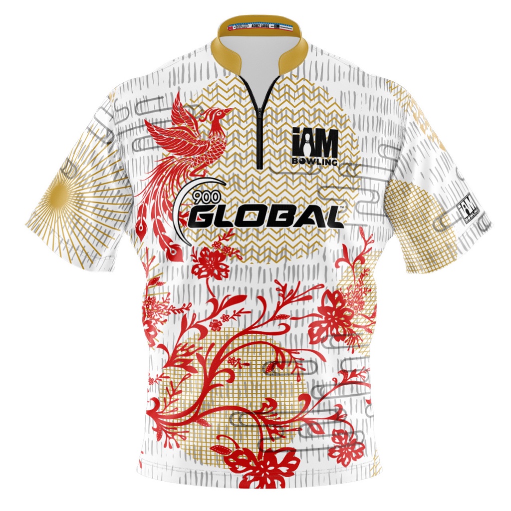 900 Global DS 保齡球衫 - 2087-9G 3D Polo 衫設計