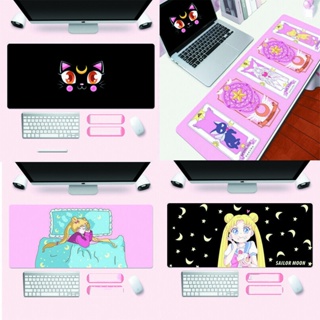 動漫水手月亮大號遊戲鼠標墊電腦鍵盤墊鼠標墊女生