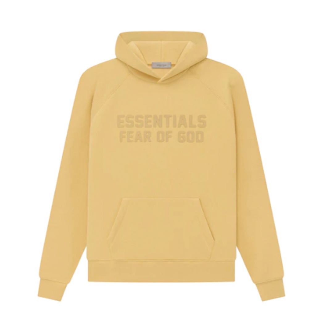 [FLOMMARKET] FOG Essentials 23SS Hoodie Light Tuscan 帽T 亮黃色