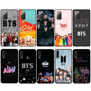 Hs12 防彈少年團 Kpop Logo 軟矽膠套適用於 Vivo Y11 Y11S Y12S Y12 Y15 2020