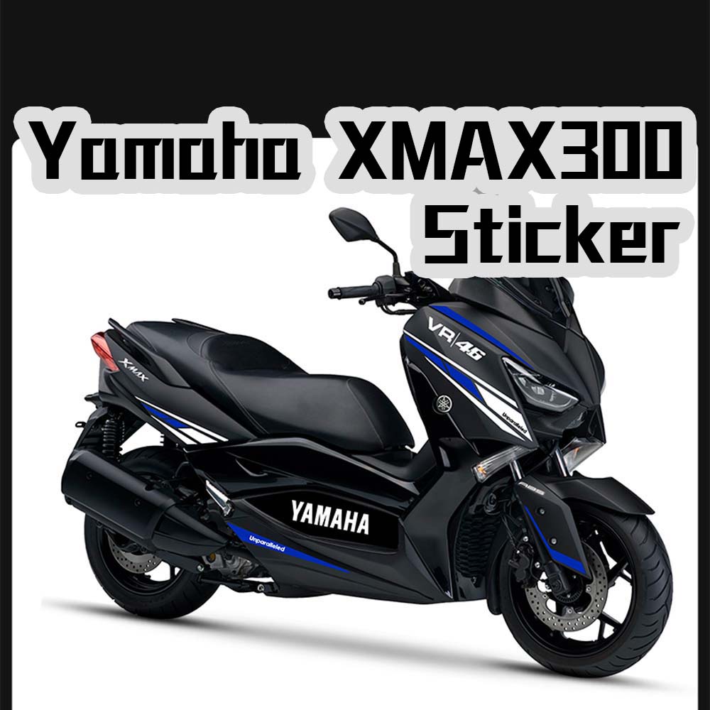 山葉 摩托車貼紙 XMAX 300 貼花防水全身貼紙裝飾適用於雅馬哈 XMAX300 2019-2022