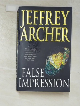 False Impression_Jeffrey Archer【T7／原文小說_PFB】書寶二手書