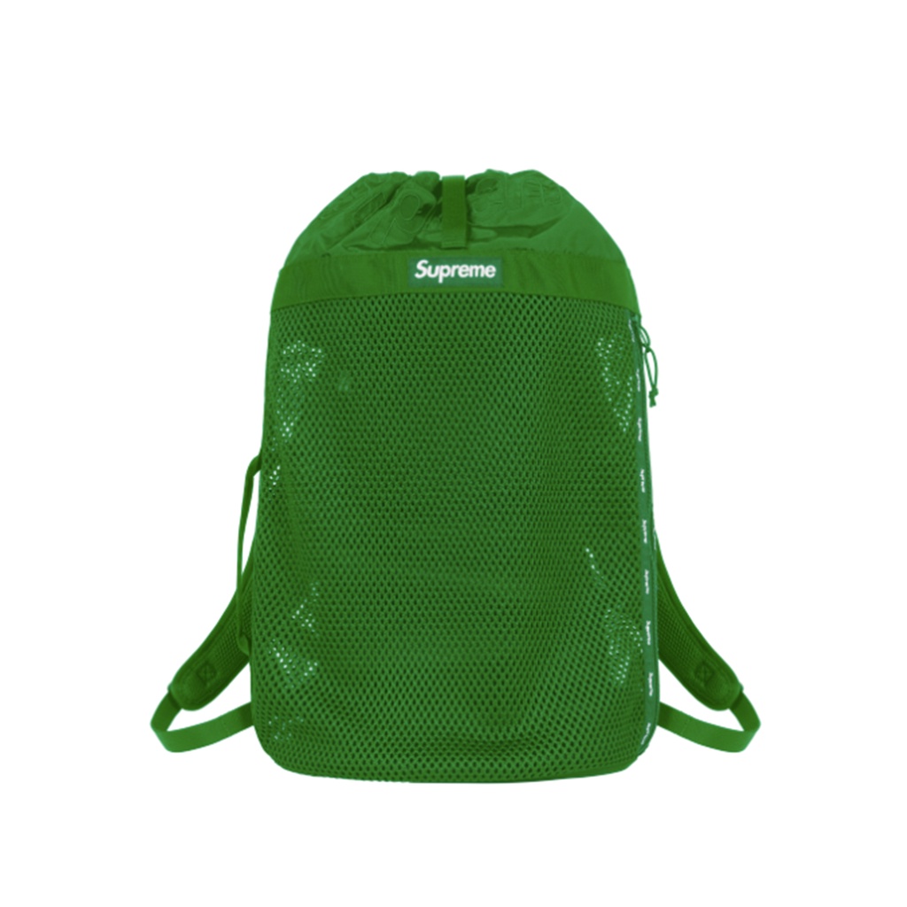 [FLOMMARKET] Supreme 23SS Mesh Backpack 洞洞 後背包 綠色