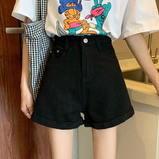 💕甜心大尺碼💕S-5XL 大尺碼短褲 大碼夏季薄款休閒牛仔短褲女百搭韓版ins高腰顯瘦a字短褲