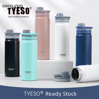 Tyeso mug 戶外大容量便攜水壺 創意時尚便攜水瓶子 SUS 304 保溫杯 530ml/750ml可選