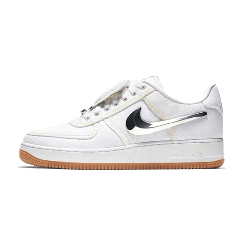 [FLOMMARKET] Travis Scott x Nike Air Force 1 Low  魔鬼氈 白色