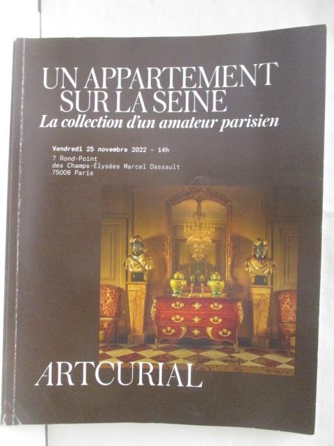 Artcurial_un Appartement Surla Seine_2022/11【T9／收藏_ET8】書寶二手書