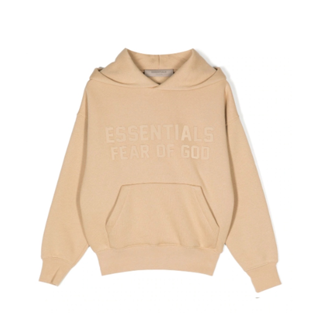 [FLOMMARKET]FOG Essentials 23SS Kids Hoodie Sand 大童/女版 帽T 沙色