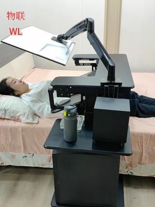【本月精選】 跨床桌 床邊桌 懶人床上電腦桌 懶人桌 懸空桌 電腦桌 書桌 跨床電腦桌筆電桌上型電腦桌床邊桌升降桌懶人桌