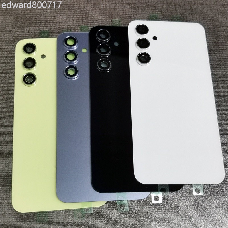 SAMSUNG 適用於三星 Galaxy A54 5G 後蓋電池蓋後殼蓋更換相機鏡頭 Galaxy A54 A546 S