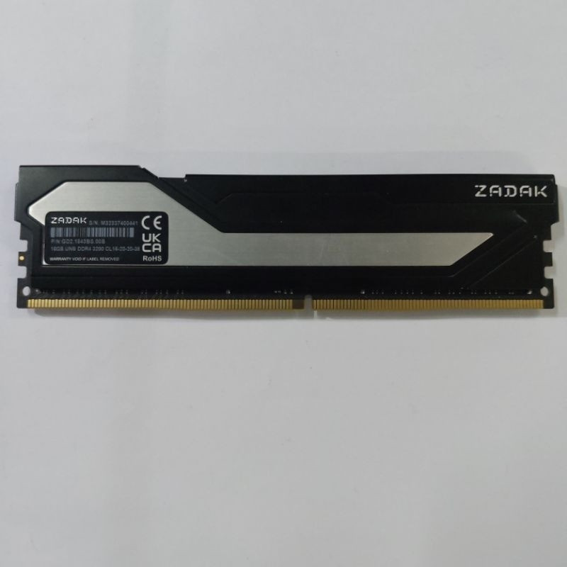 ♞,♘,,內存遊戲長距離 ddr4 16gb 3200 ZADAK ✨
