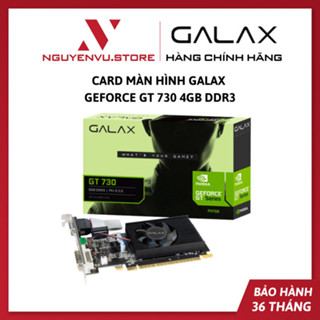 Galax GeForce GT 730 4GB DDR3 128 位 HDMI/DVI/VGA 顯示卡 (73GQF8H