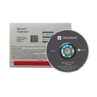 正版 Win10/7 專業版OEM DVD 64 位 Win 11 Pro啟用金鑰光碟版簡包for 1PC