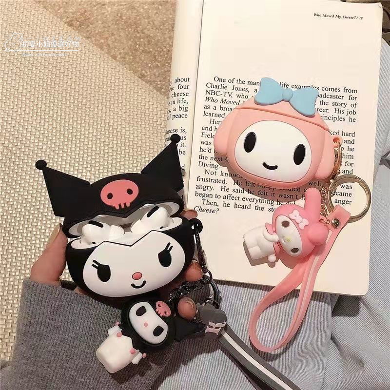 🔥桃園出貨🔥網紅庫洛米AirPods1代pro/2代矽膠全新3代矽膠軟殼庫洛米耳機套 禮物