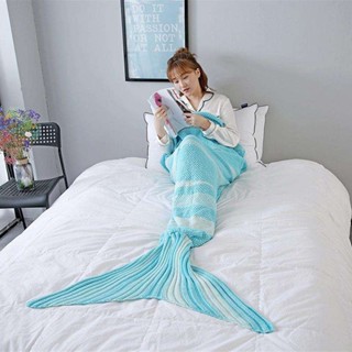 美人魚尾毯兒童成人美人魚毯睡袋美人魚尾毯辦公套腿空調