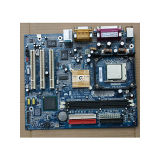 →品質優選← ♞,♘,♙,,,,【 促銷】原裝技嘉GA-8I845GV主機板+CPU!支援無盤HL線切割控制卡 數控帶記憶體