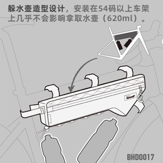 →品質優選← ♞,♘,♙,,Rhinowalk Wilderness 系列-多功能自行車車架包騎行收納包(2.4L) 請
