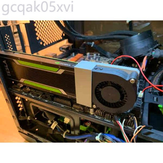 ⭐NVIDIA Tesla P4 M4 T4 顯卡散熱渦輪風扇元件支架6CM
