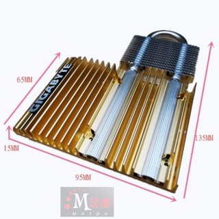 ※順發優選※ ♞,♘用於新款RTX3090／3080/3070顯示卡背板散熱器熱管無風扇視訊記憶體降溫