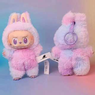 全新正品 Labubu V3 The Monsters Big Into Energy 系列盲盒乙烯基毛絨公仔掛件漸變色