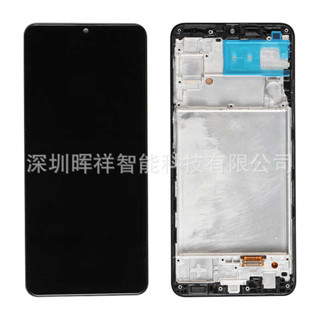 適用三星A22 4G螢幕總成 帶框手機液晶顯示屏A225 LCD