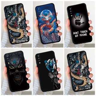 酷龍紋手機殼 Vivo Y17 Vivo Y12 Vivo Y15 1902 1901 Vivo Y3 黑色矽膠軟殼