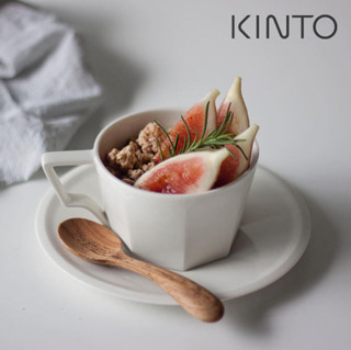 咖啡器具 日本進口KINTO OCT系列復古陶瓷杯 濃縮杯咖啡杯碟套裝簡約馬克杯