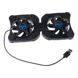 ♞,♘,♙Con PC Cooler 筆記本電腦 CPU 風冷風扇靜音適用於筆記本電腦散熱器