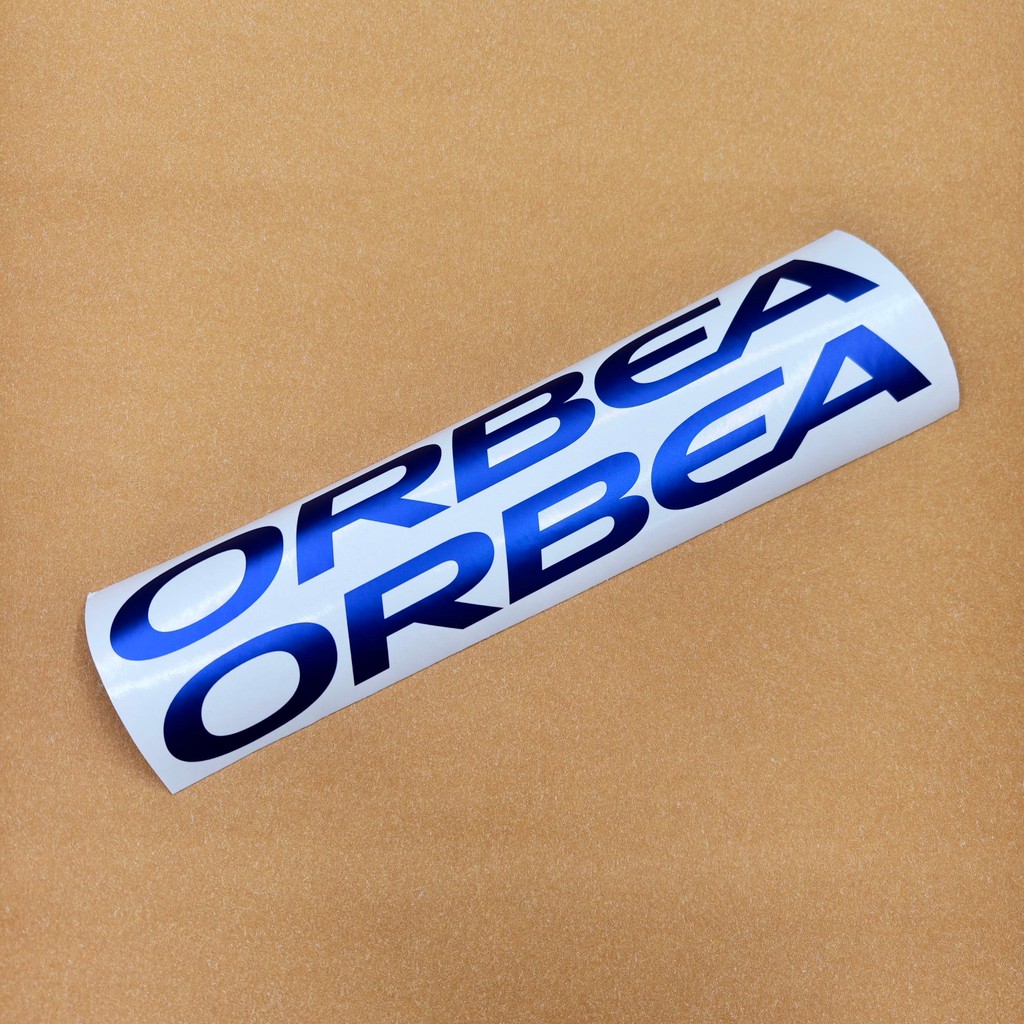新品 高品質* 適用於ORBEA ORCA AERO碳纖維公路車架下管標改色貼紙
