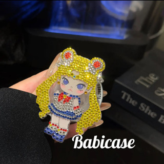 手機殼 可愛 卡通 【美少女茉莉磁吸支架】可愛16promax/15pro手機殼安卓強力