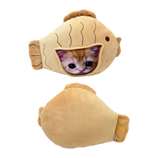 新款 el gato cat plush 模擬貓鯛魚燒公仔毛絨玩偶