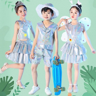 角色扮演 表演服裝 兒童環保時裝秀幼兒園表演 走秀衣服裝親子手工自製diy材料